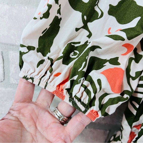 Maeve by Anthropologie Bentina Floral Shirt Mini Dress Size S - Picture 8 of 11